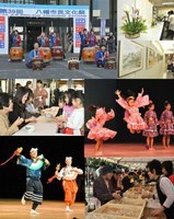ステージ発表や作品展示などが行われた市民文化祭