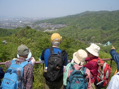 ほしだ園地からの遠望