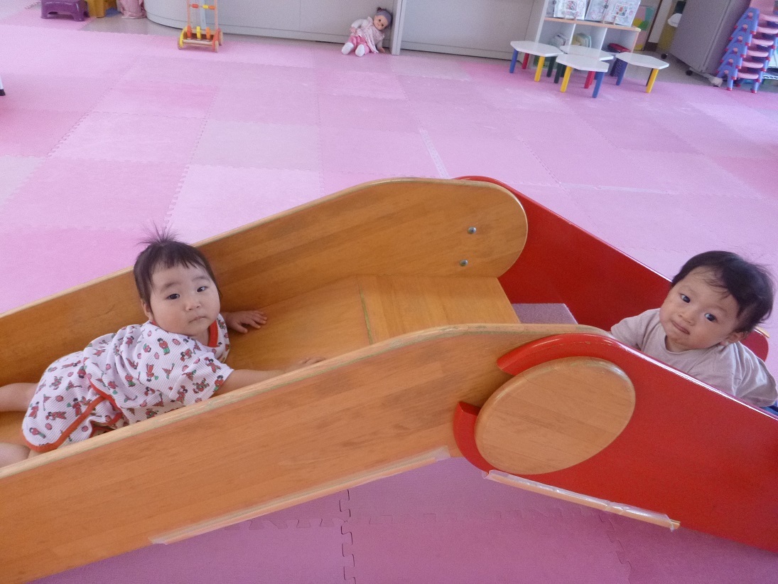 常設で遊んでいる様子