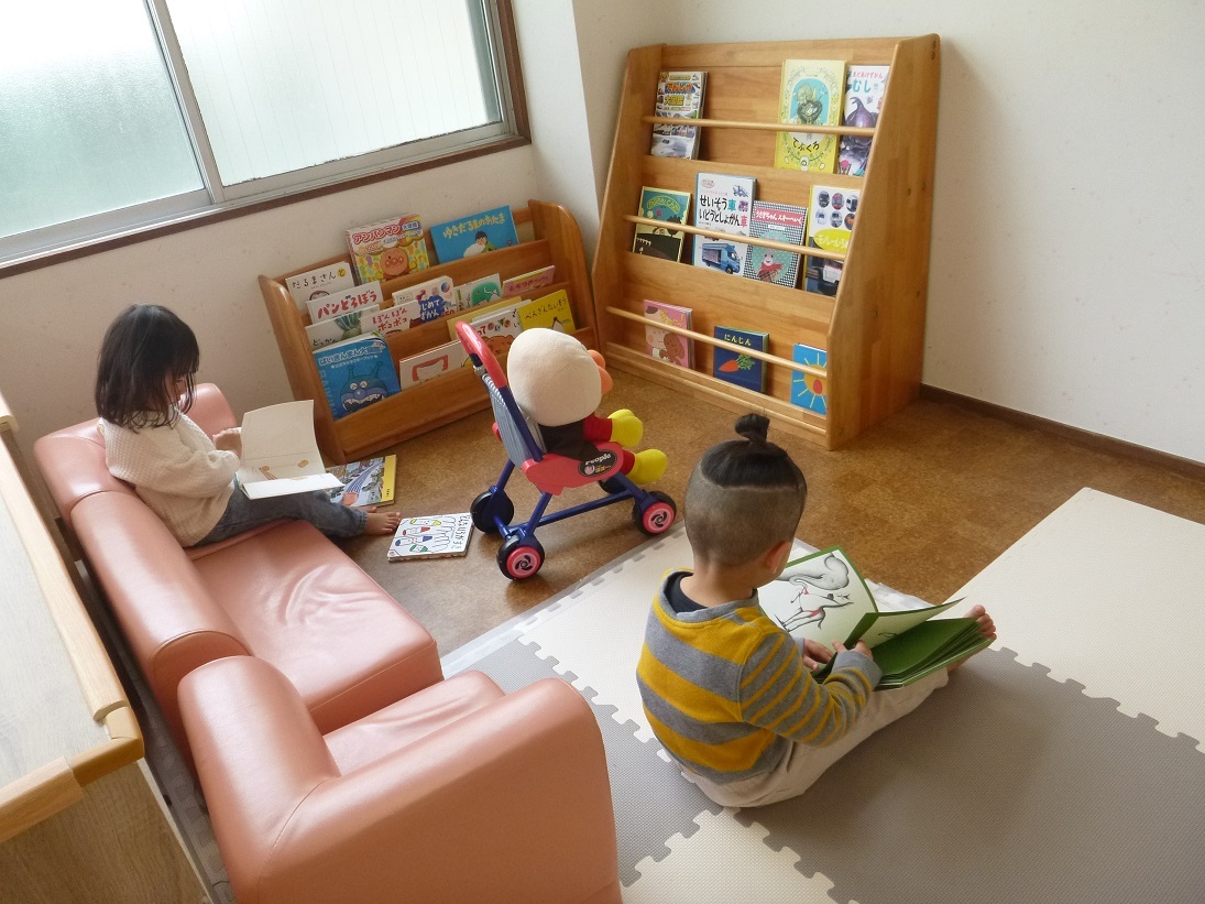 常設で遊んでいる様子