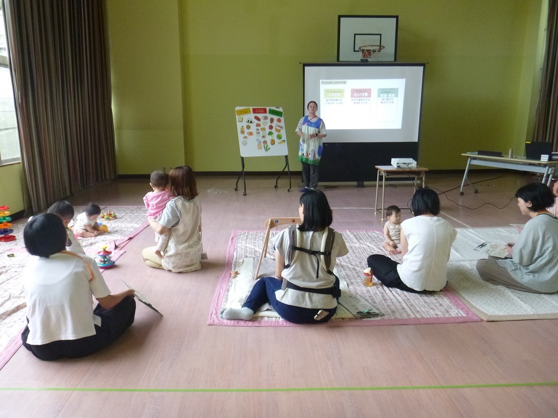 子育て講座の様子