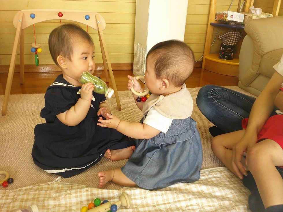 常設で遊んでいる様子