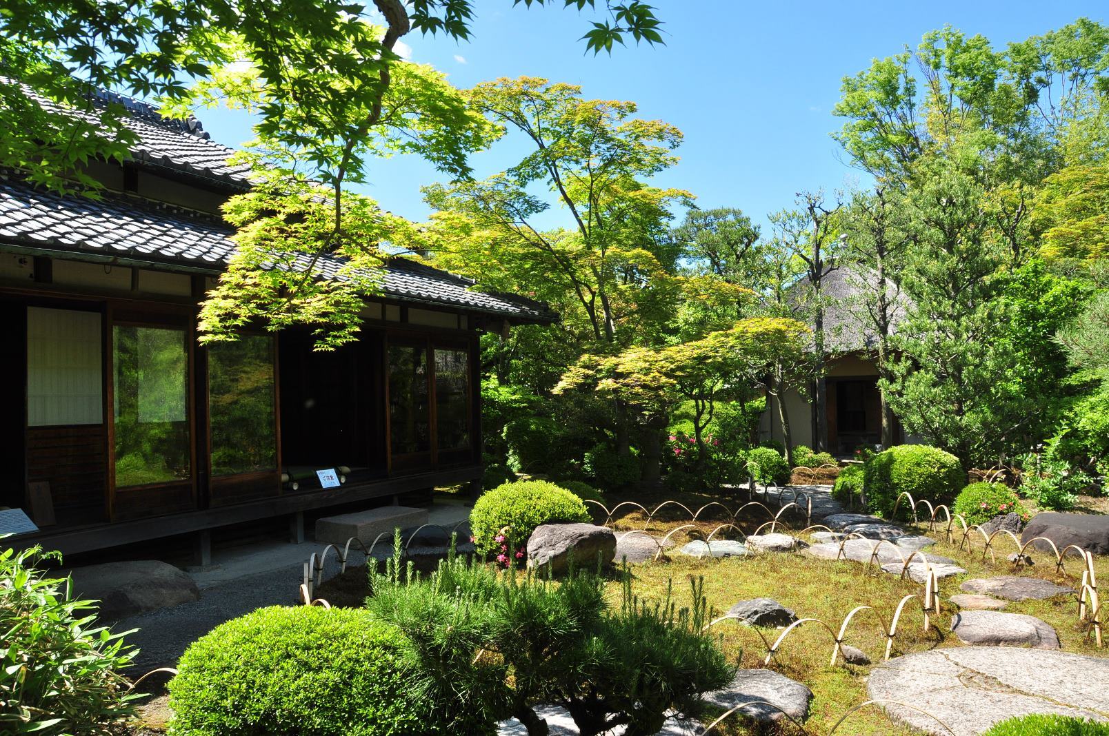 現在の松花堂庭園　画像