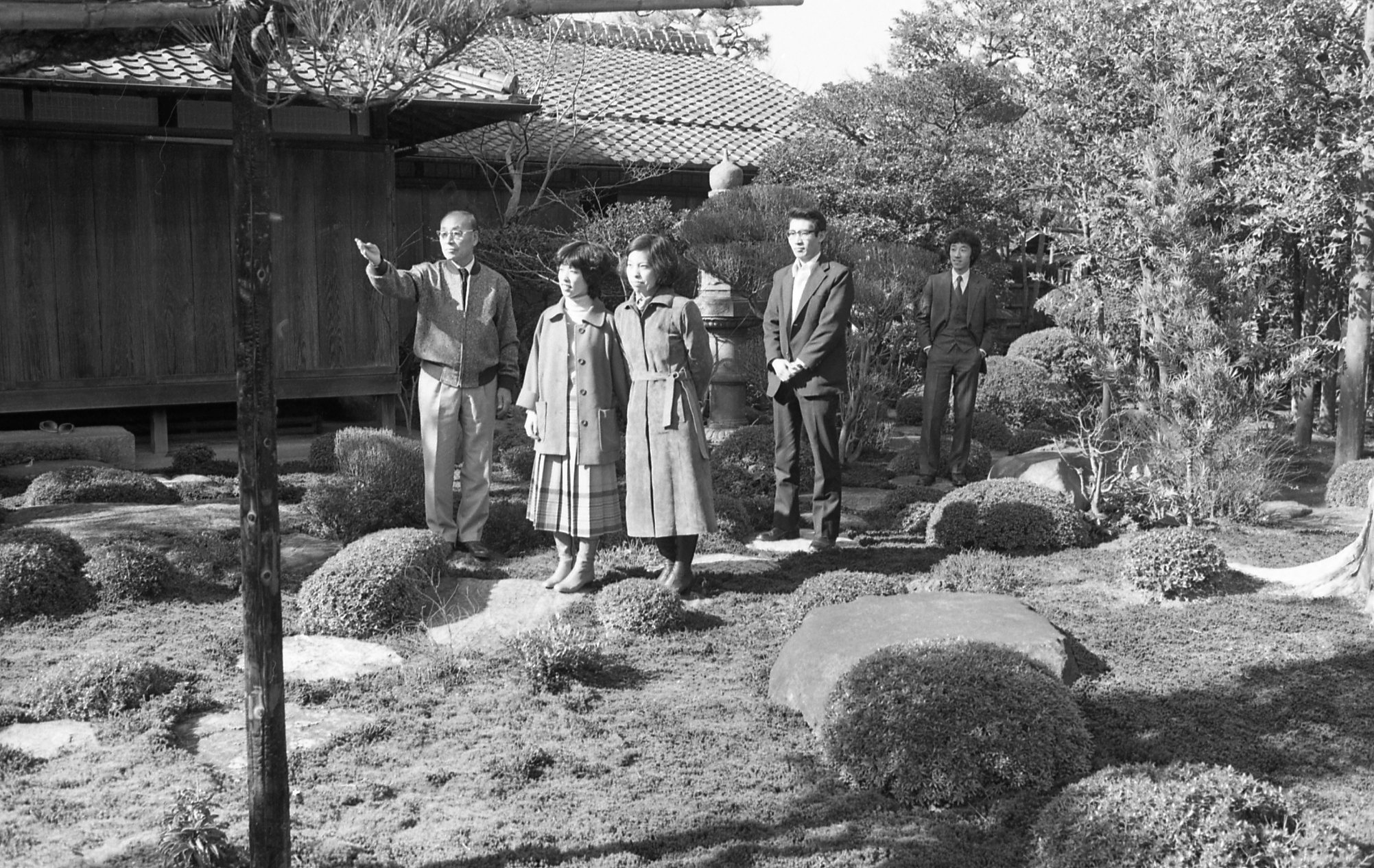 当時の松花堂庭園　画像