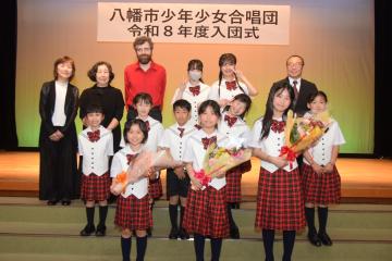 集合写真　入団式