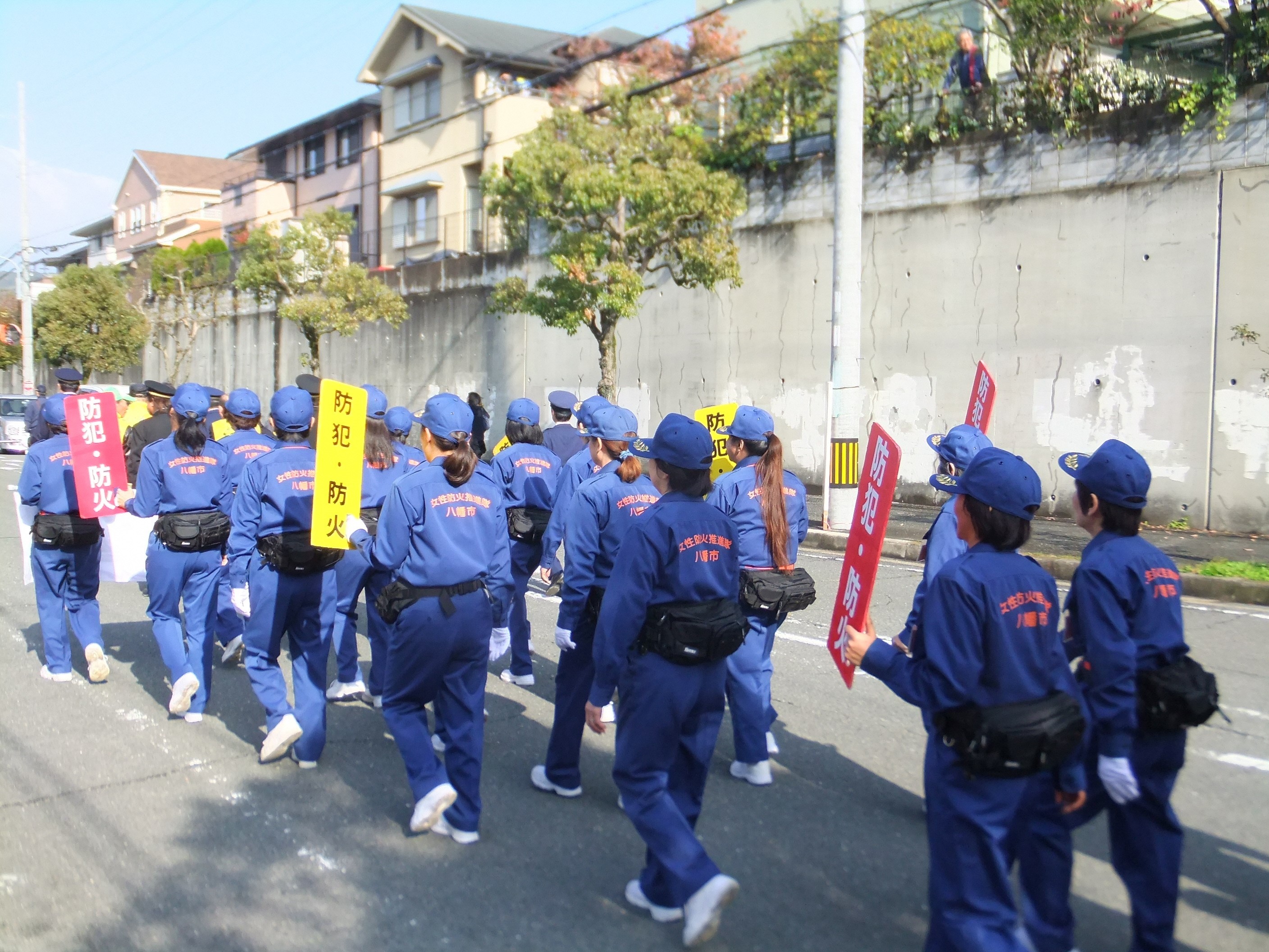 女性防火推進隊の活動写真(1)