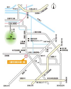 会場までの地図