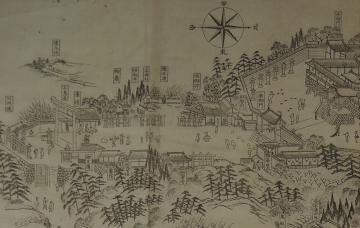 三ノ鳥居周辺絵図