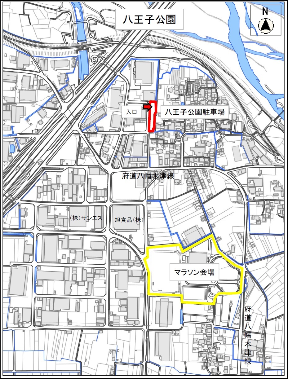 八王子公園案内図
