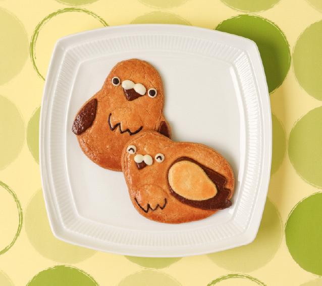 幸せのはとクッキーの画像