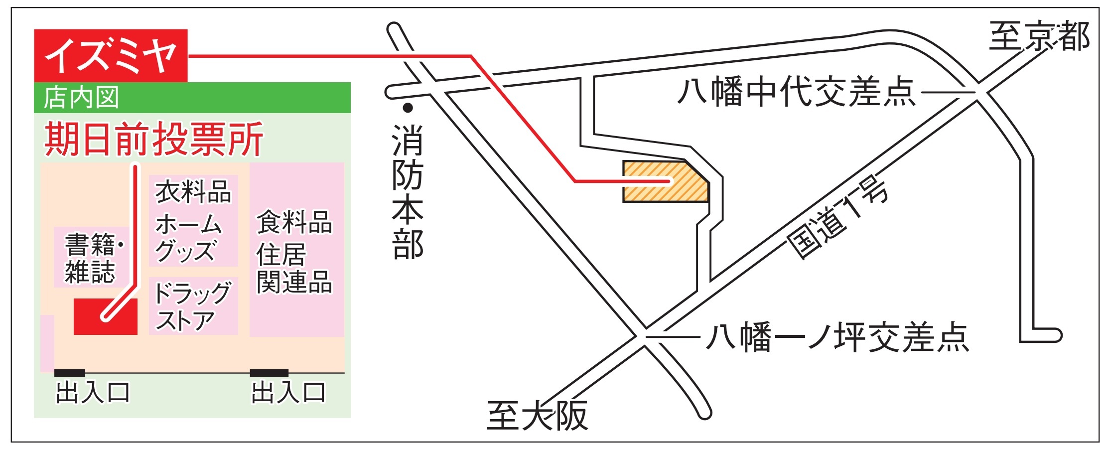 イズミヤスーパーセンター八幡店